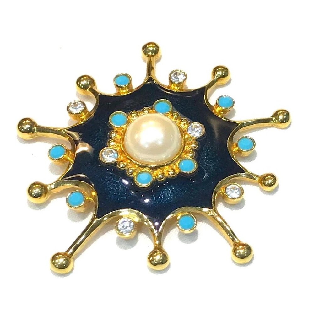 Vintage Jose Maria Barrera for Avon pendant /brooch 3"